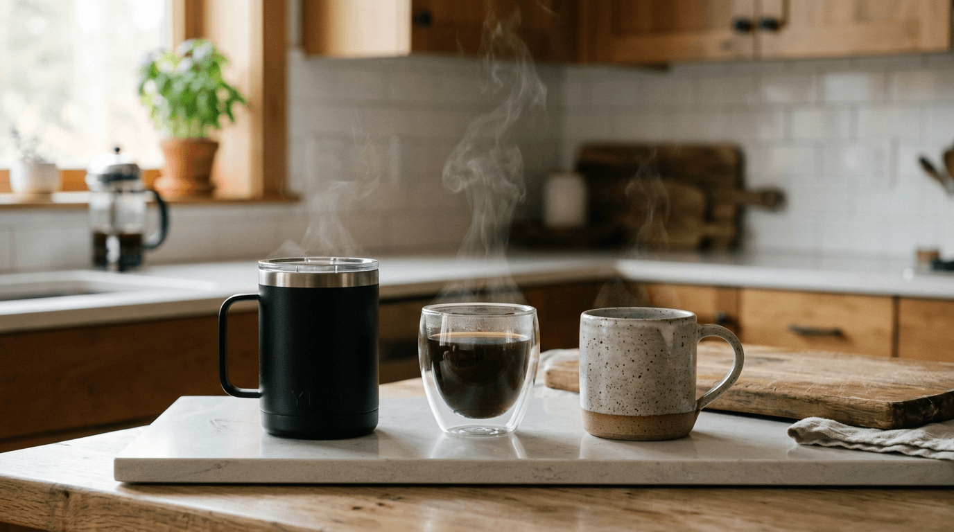 5 Best Coffee Mugs for Heat Retention and Daily Routines